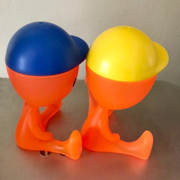 Alessi Cico Italy Set of Two Egg Cup Holder by Stefano Giovannoni No Spoons Used - Picture 4 of 4